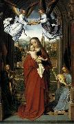 Gerard David Virgin and Child with Four Angels Sweden oil painting artist